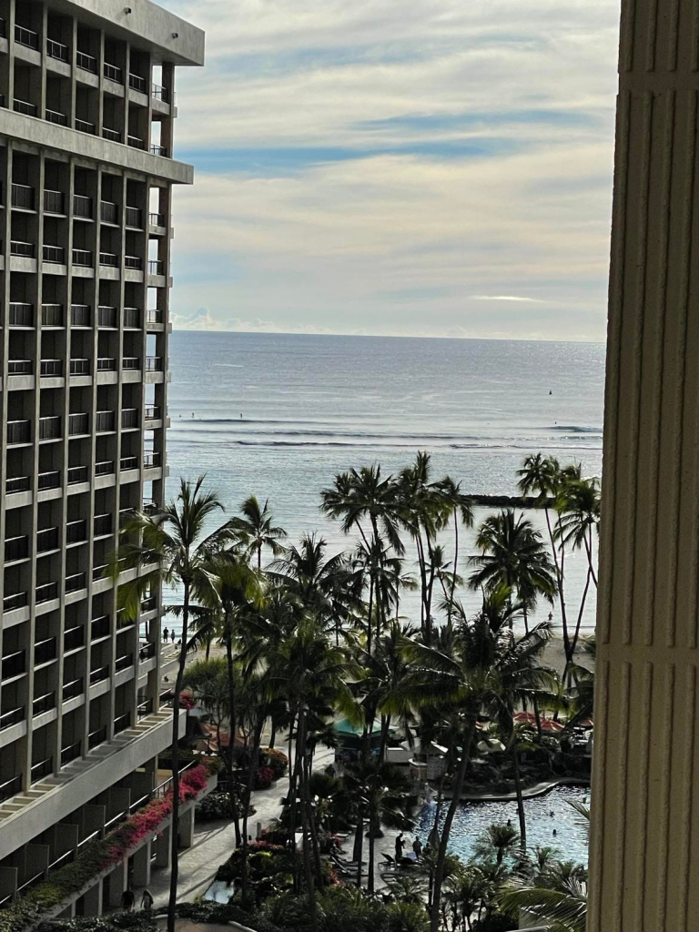 Hilton Village Waikiki view to the ocean